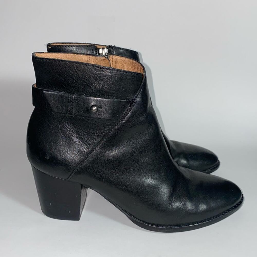 Madewell black ankle booties